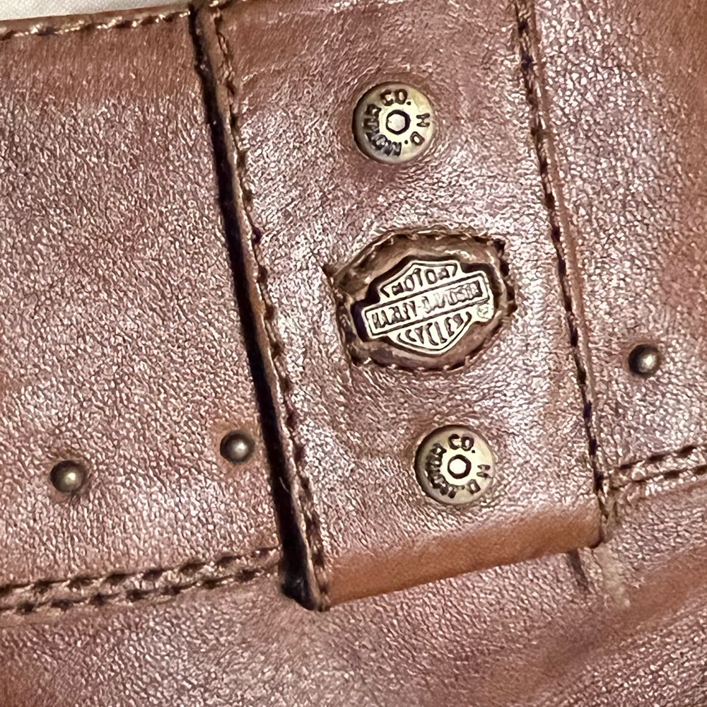 SOLD 8.5 Ladies Harley Davidson Studded Harness Boots - Picture 4 of 16